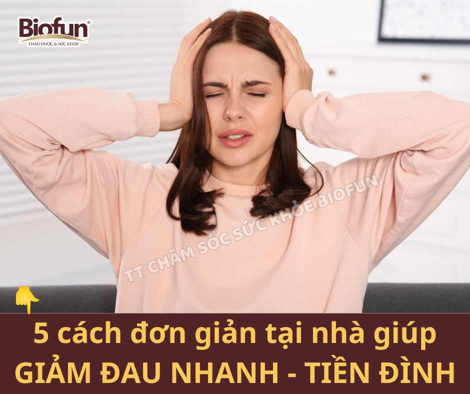 5 cách giảm đau nhanh rối loạn tiền đình tại nhà