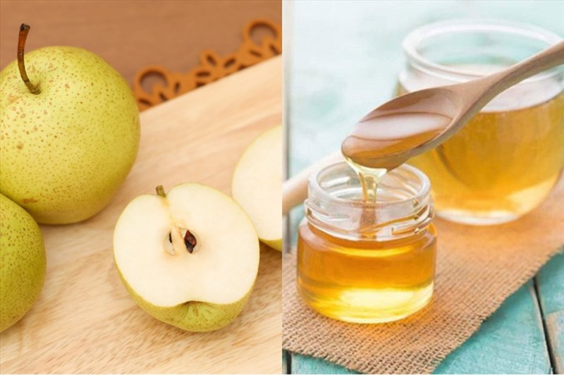 chữa viêm họng bằng mật ong