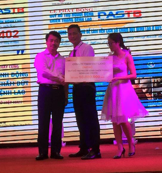 LAN TỎA YÊU THƯƠNG QUA CHƯƠNG TRÌNH TÀI TRỢ BỆNH NHÂN LAO PHỔI TRUNG ƯƠNG