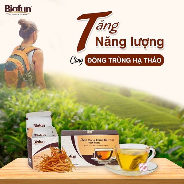 Bí Quyết Vui Khoẻ Mỗi Ngày Cùng Trà Đông Trùng Hạ Thảo Biofun