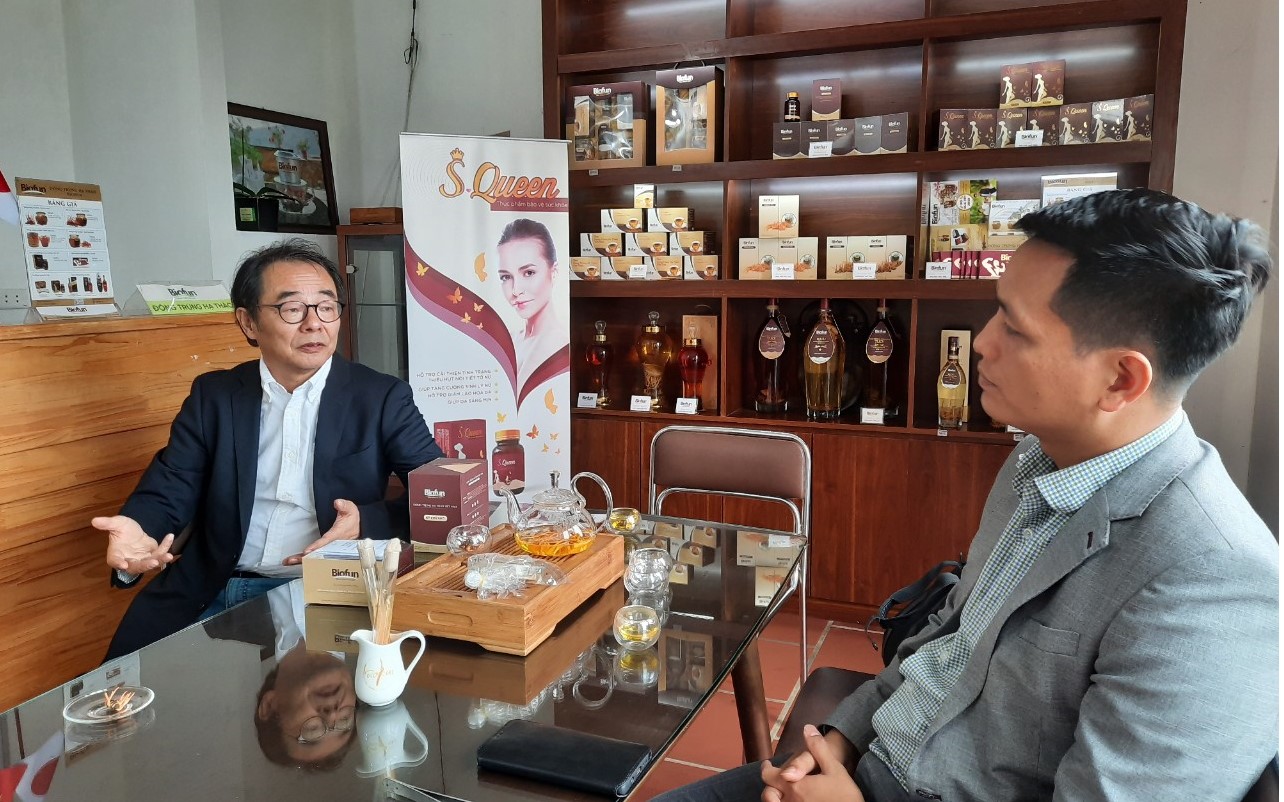 01/2019: Tiến sỹ, Bác sỹ Tadahiro và Biofun trao đổi tại TT R&D Tam Đảo
