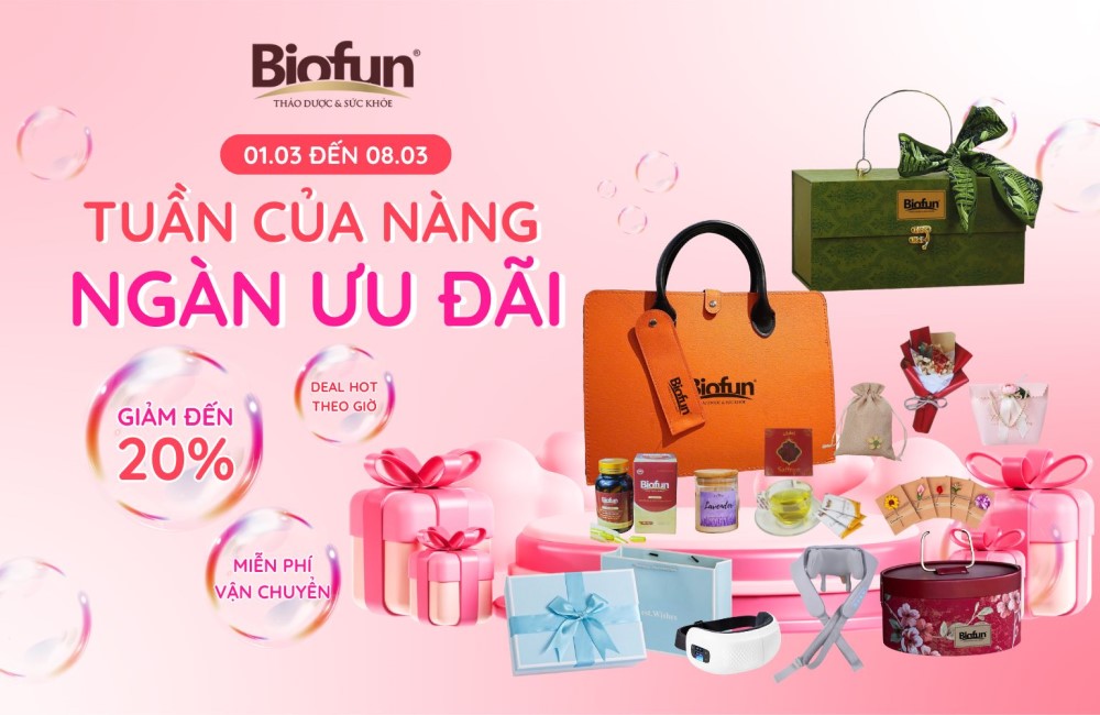 BỘ QUÀ TẶNG NGÀY QUỐC TẾ PHỤ NỮ 8/3 - MÓN QUÀ Ý NGHĨA CHO NGƯỜI PHỤ NỮ BẠN YÊU QUÝ NHẤT