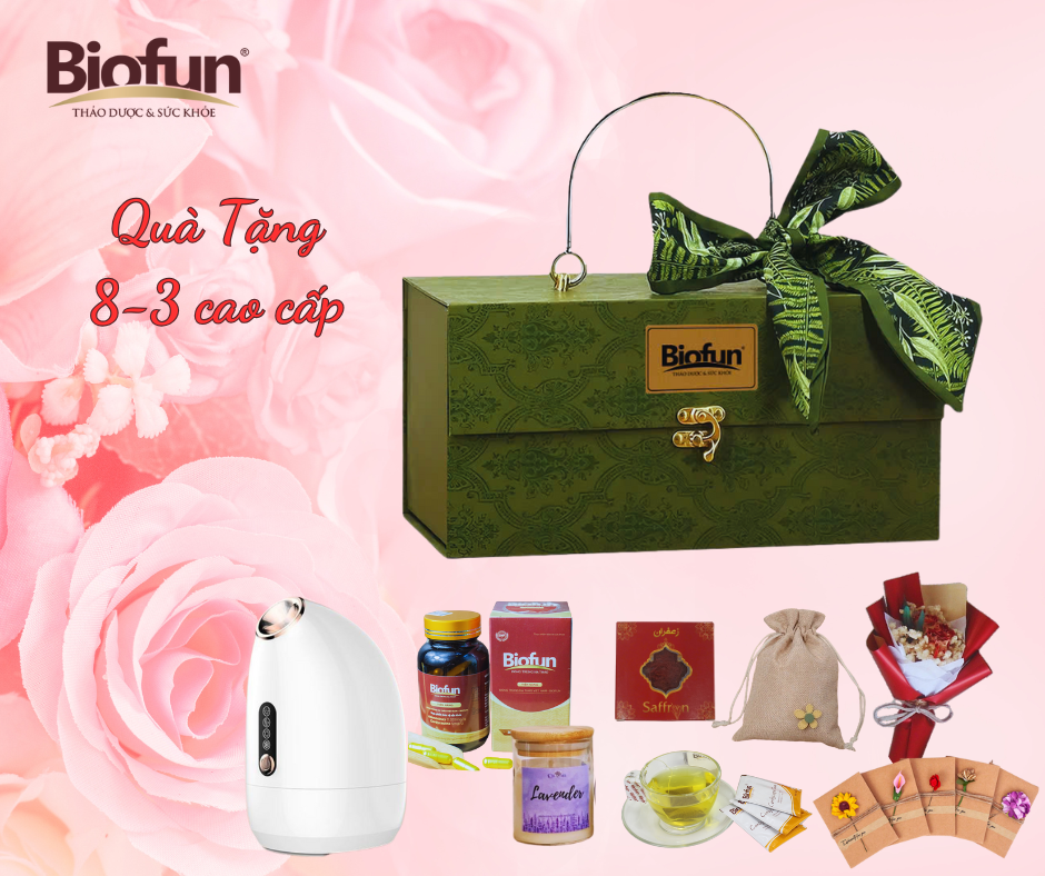 Quà Tặng 8/3 Thảo Dược Và Sức Khỏe Biofun: Gửi Trọn Yêu Thương, Trao Ngàn Sức Khỏe