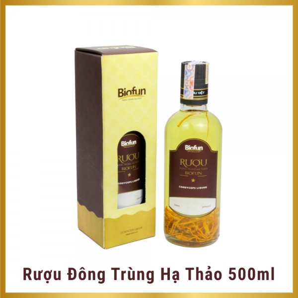 Rượu Đông Trùng Hạ Thảo 500ml
