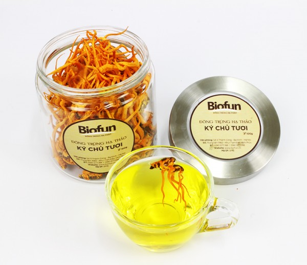 生冬虫夏草（カイコ幼虫）- 100g