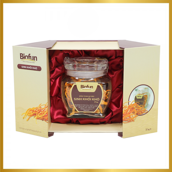 Đông Trùng Hạ Thảo Sinh Khối Khô Lọ 5g